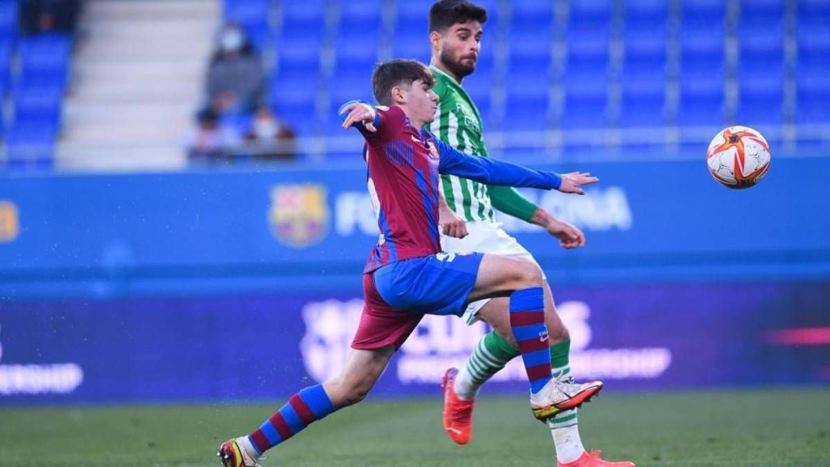 Aleix Garrido, la nota positiva en la derrota del Barça