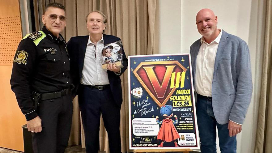 Caldes es tornarà a mobilitzar en la lluita contra el càncer infantil amb la 8a Marxa pels Valents