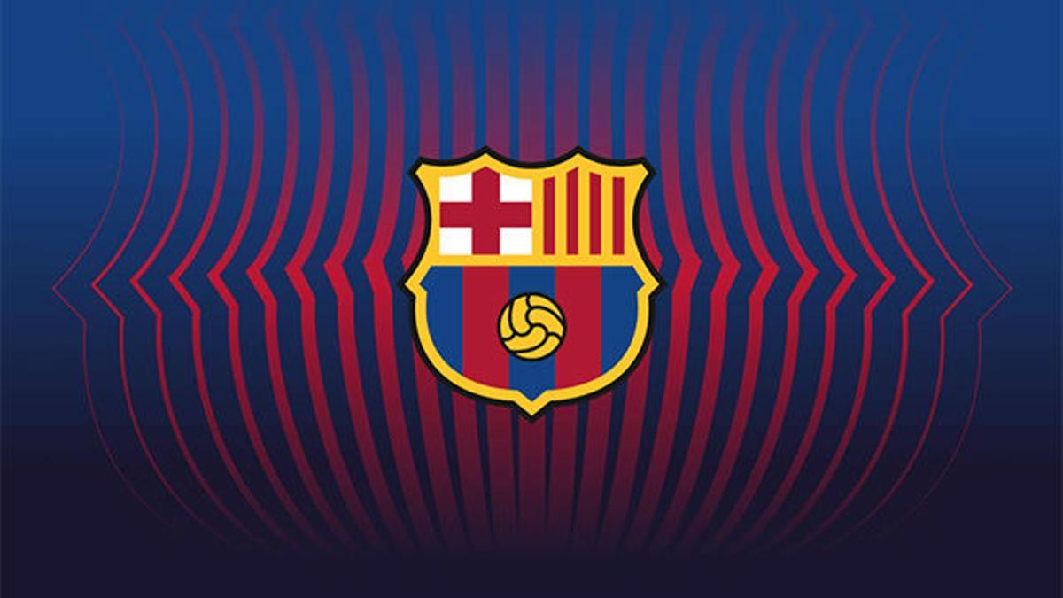 Así es el nuevo escudo del FC Barcelona