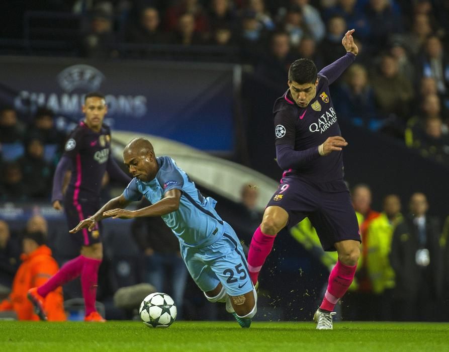 Les imatges del Manchester City - Barça