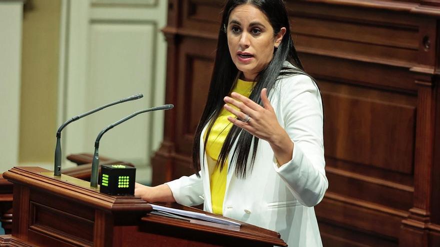 Vidina Espino anuncia la devolución de más de 400.000 euros de la subvención del Grupo Mixto al Parlamento de Canarias
