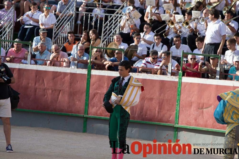 Primera novillada en Blanca