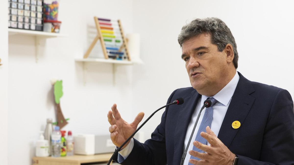 El ministro de Inclusión, Seguridad Social y Migraciones, José Luis Escrivá.