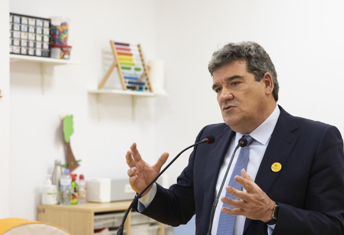 El ministro de Inclusión, Seguridad Social y Migraciones, José Luis Escrivá.