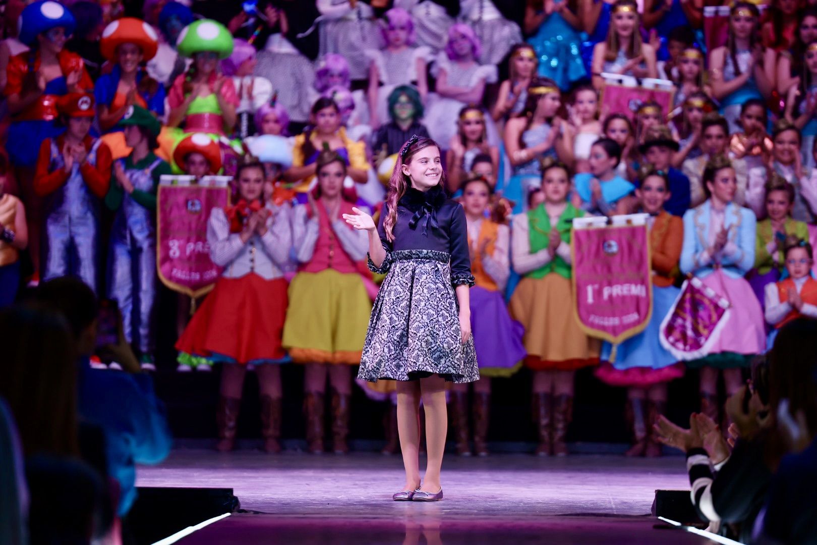 Así ha sido la gran final de Grupos A del "play back" infantil en las Fallas 2024