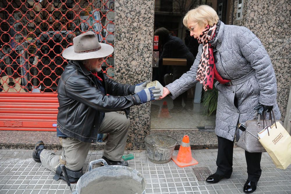 Manresa posa les primeres plaques Stolpersteine