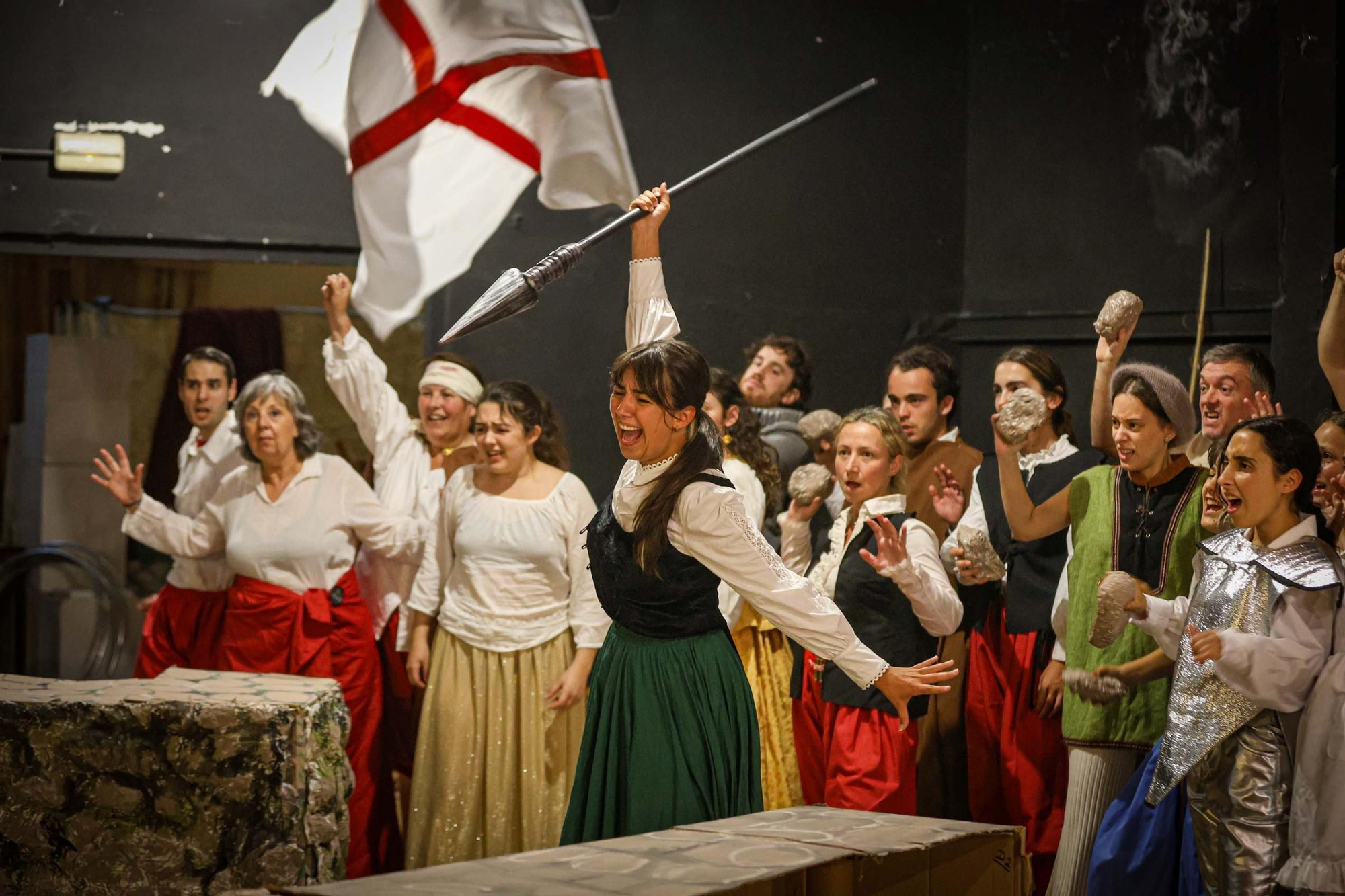 A Escola Galega de Teatro Musical estrea no Ágora unha obra sobre a vida de María Pita