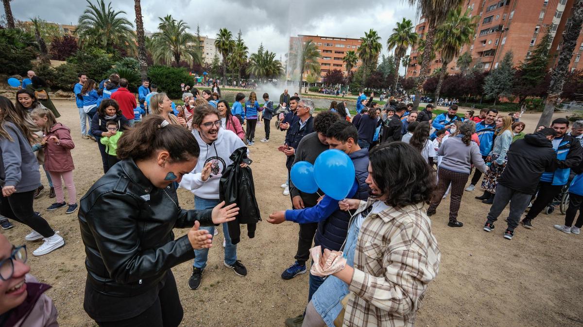 Participantes en la jornada celebrada en el parque del Bioclimático.