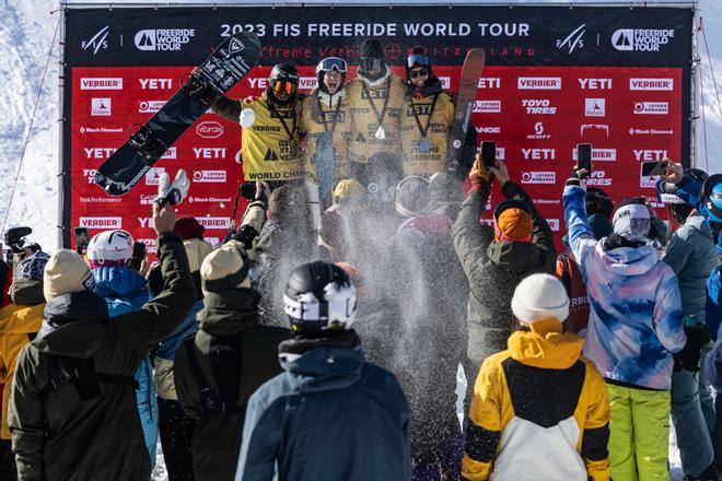 Los nuevos campeones fueron coronados en Verbier aunque no se pudo competir