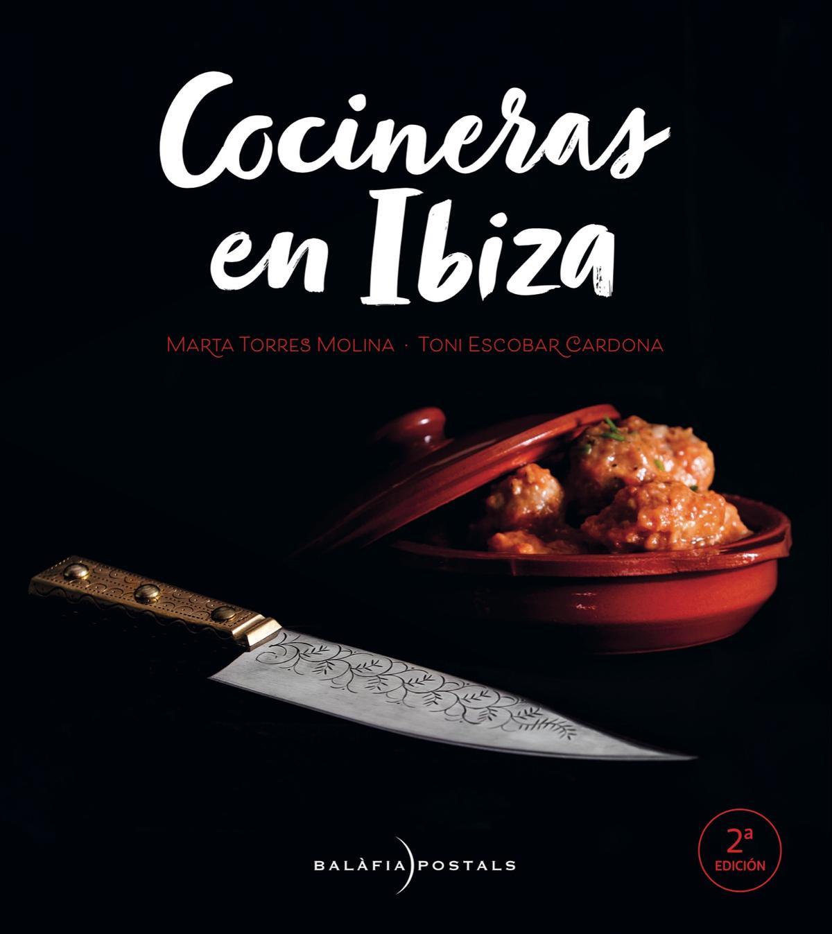 Portada de la segunda edición de 'Cocineras en Ibiza'