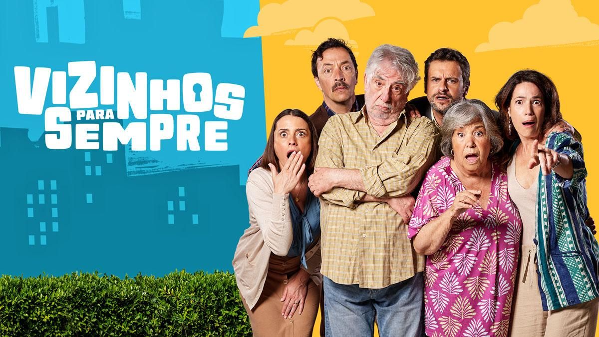 Protagonistas de 'Vizinhos para sempre'