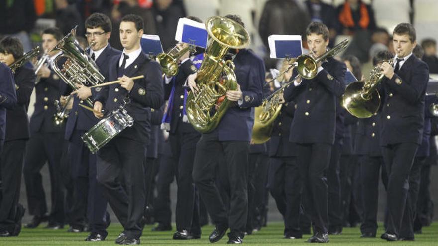 Las bandas de música vuelven a Mestalla