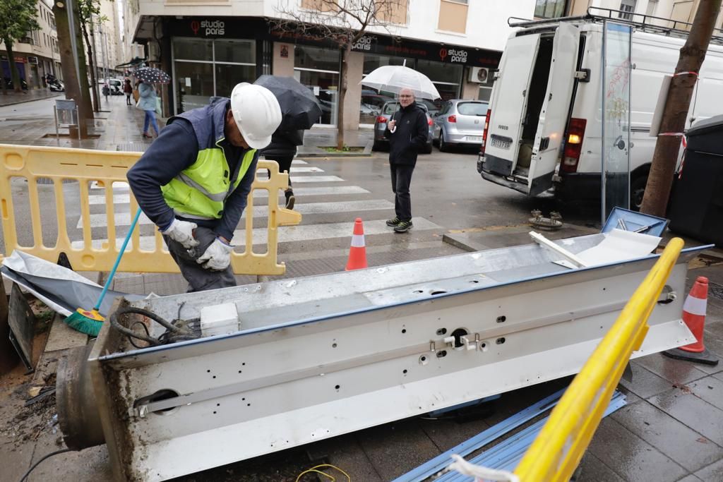 Empieza la retirada de las cabinas telefónicas en Palma