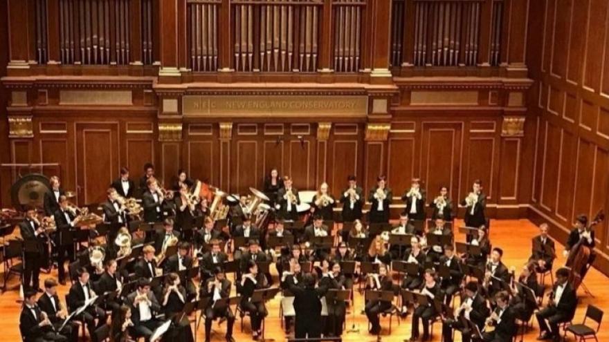 Banda Santa Maria &amp; Massachusetts Youth wind Ensemble (MYWE) en concert