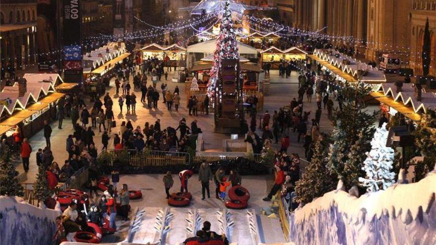 Las atracciones infantiles, el gran éxito de la muestra de Navidad