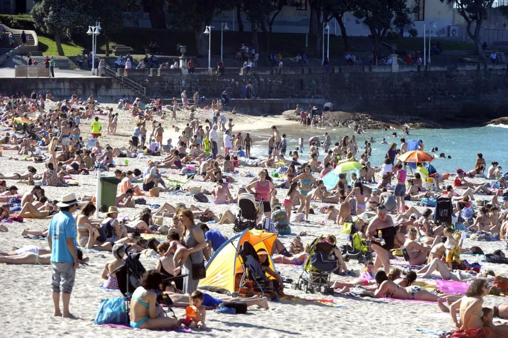 El verano 2016 arranca en A Coruña con buen tiempo