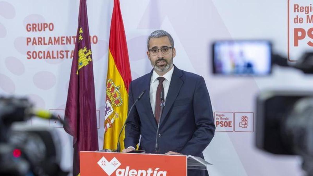 Francisco Lucas, en una comparecencia ante los medios