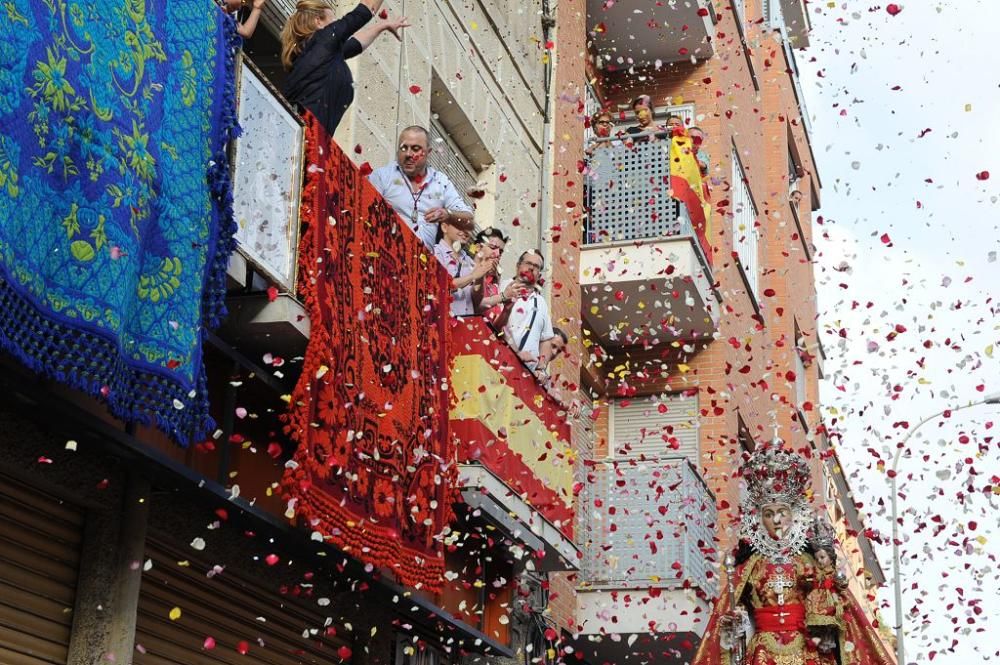 Romería de la Virgen de la Fuensanta: Paso por Flo