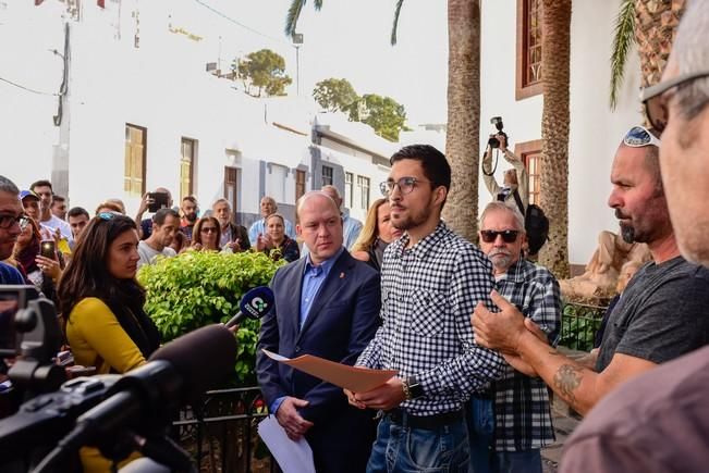 Rueda de prensa del concejal de NC, Javier Gil, ...