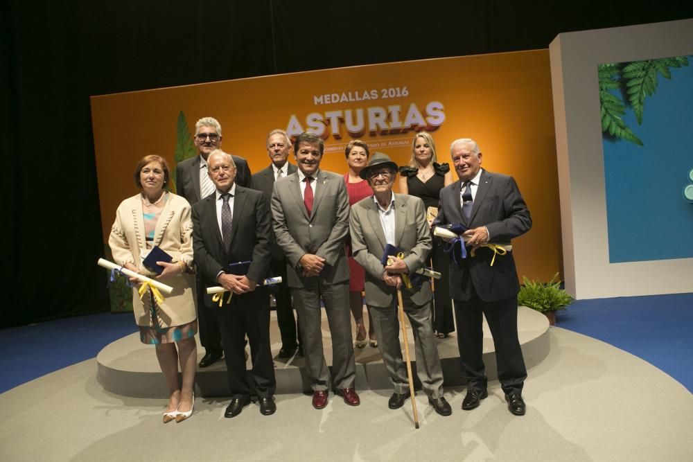 Entrega de las medallas de Asturias