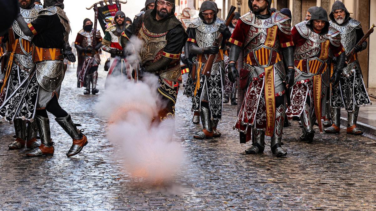 Día del Alardo en Alcoy, en su edición de 2025