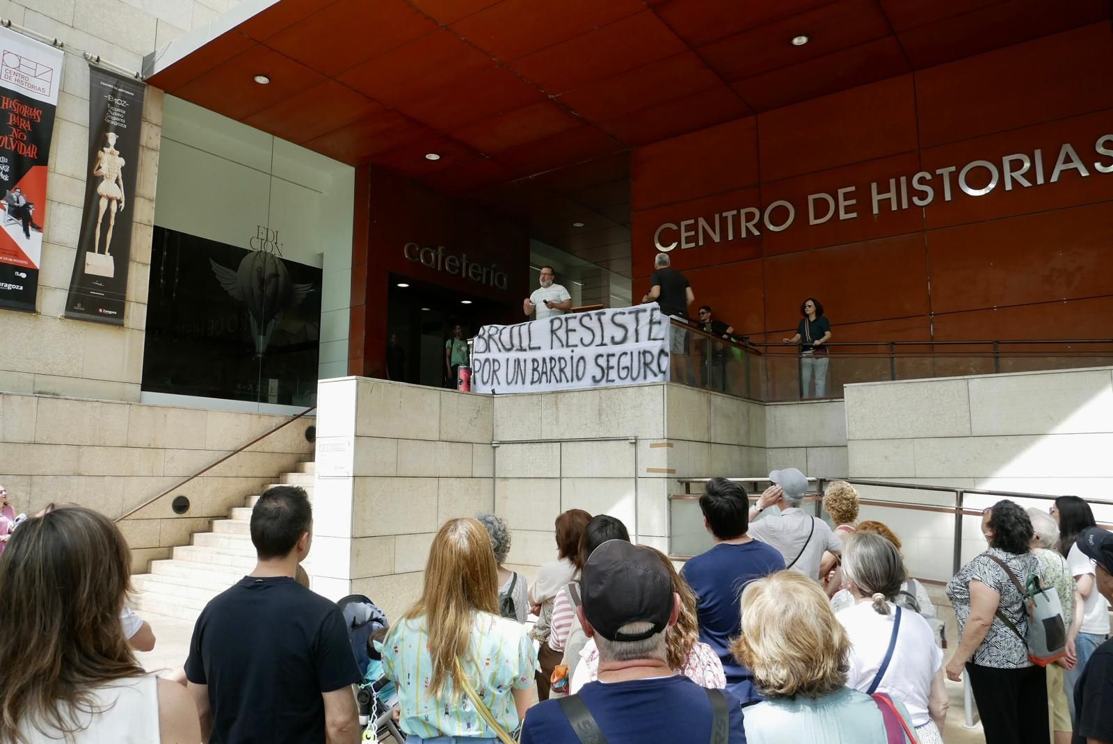 En imágenes | Los vecinos del Parque Bruil piden más seguridad en el barrio