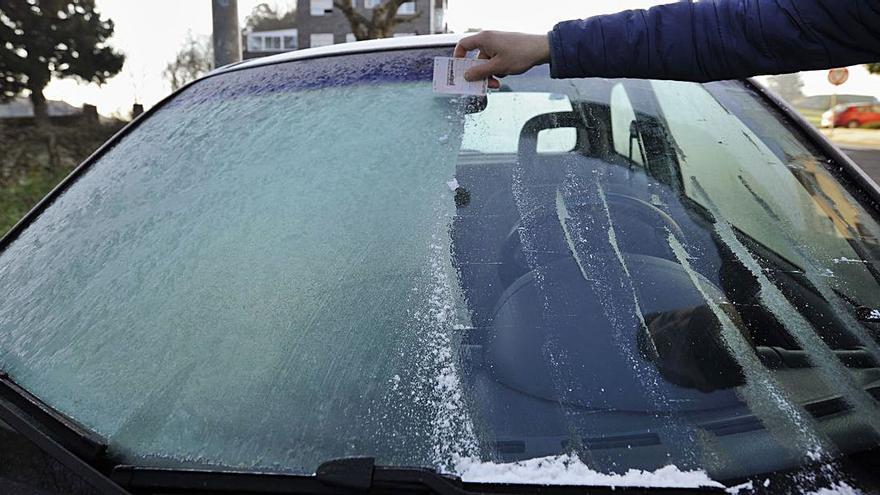 Galicia (o al menos parte) se congela: de máximas de 20 grados a mínimas de -7 en 24 horas