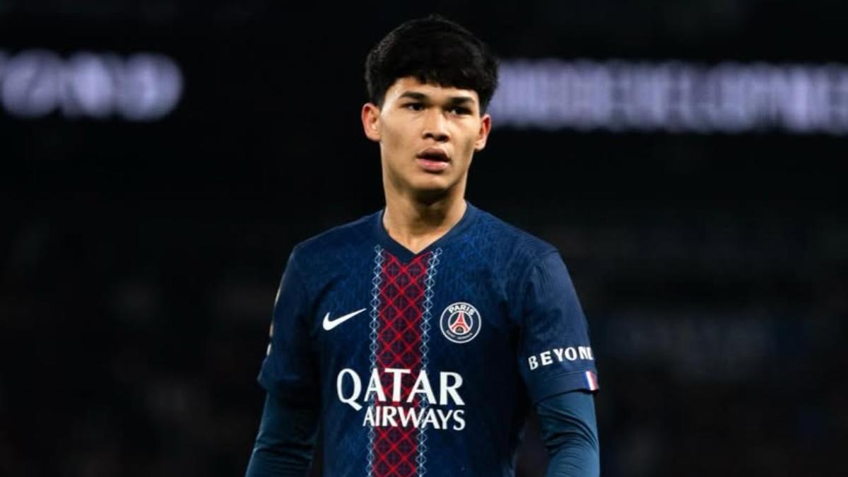 Dro, en su primera titularidad con el PSG