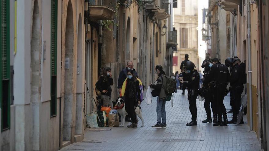 Así se ejecutaron los tres desahucios de la calle Sol