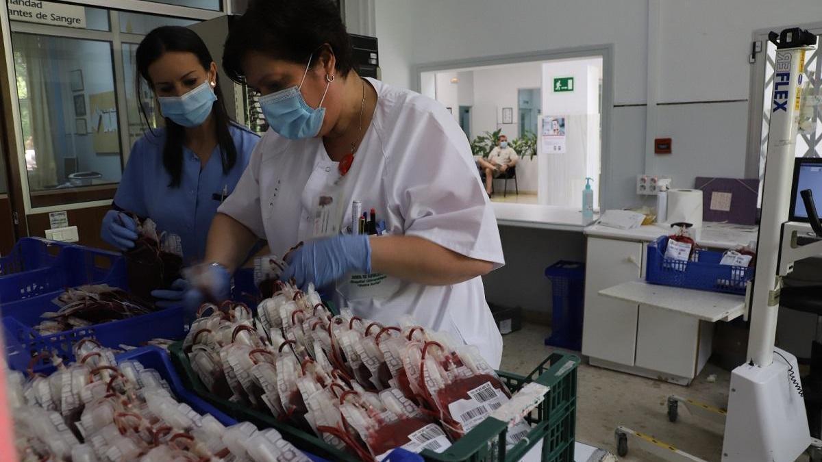 Las donaciones de sangre se duplican en el Centro de Transfusión de Córdoba