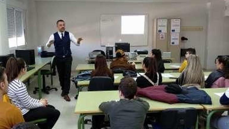 Taller realizado en el IES León Felipe.