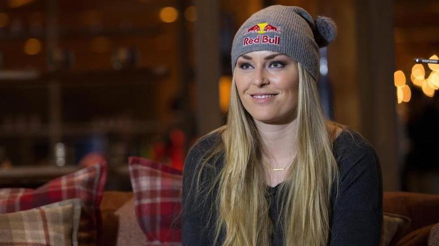 Vonn quiere medirse con los hombres en un descenso