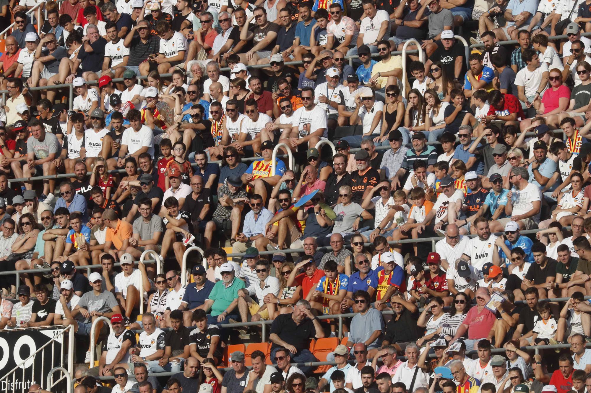 La victoria del Valencia CF ante el Celta de Vigo, en imágenes