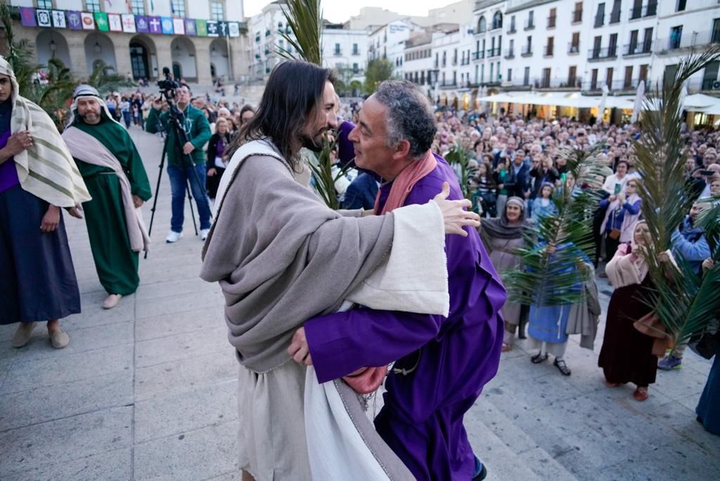 Las imágenes de la Pasión Viviente de Cáceres