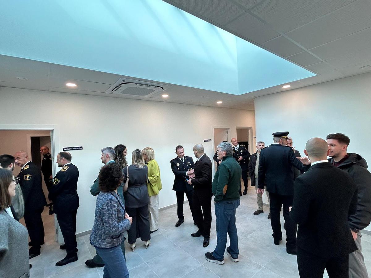 Monforte inaugura nuevo retén de Policía Local