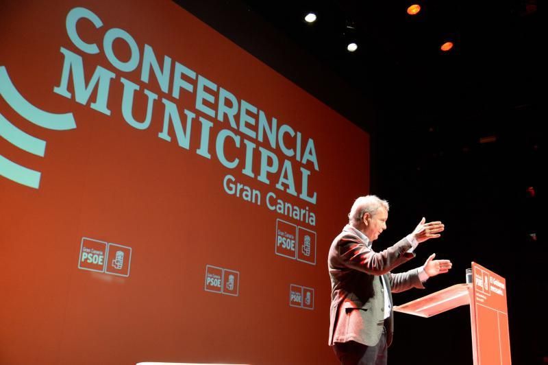 18-01-19. Las Palmas de Gran Canaria. La secretaria federal de Política Municipal del PSOE, Susana Sumelzo, participa en una conferencia política organizada por su partido en Gran Canaria, junto con la alcaldesa de Hospitalet de Llobregat (Barcelona), Nuria Marín, y el exalcalde de San Sebastián Odón Elorza .  FOTO: JOSÉ CARLOS GUERRA.  | 18/01/2019 | Fotógrafo: José Carlos Guerra