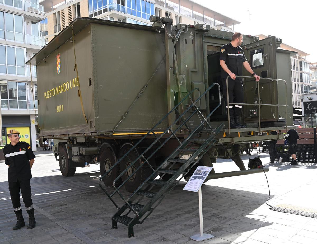 Puesto de Mando que llegará a Castelló, en una exposición en Elche.