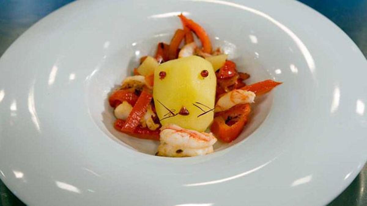 Receta del "León come gamba"