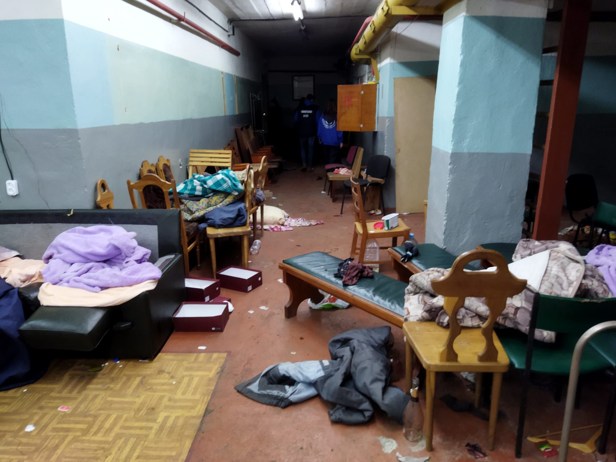 La devastación ucraniana bajo la mirada de voluntarios valencianos