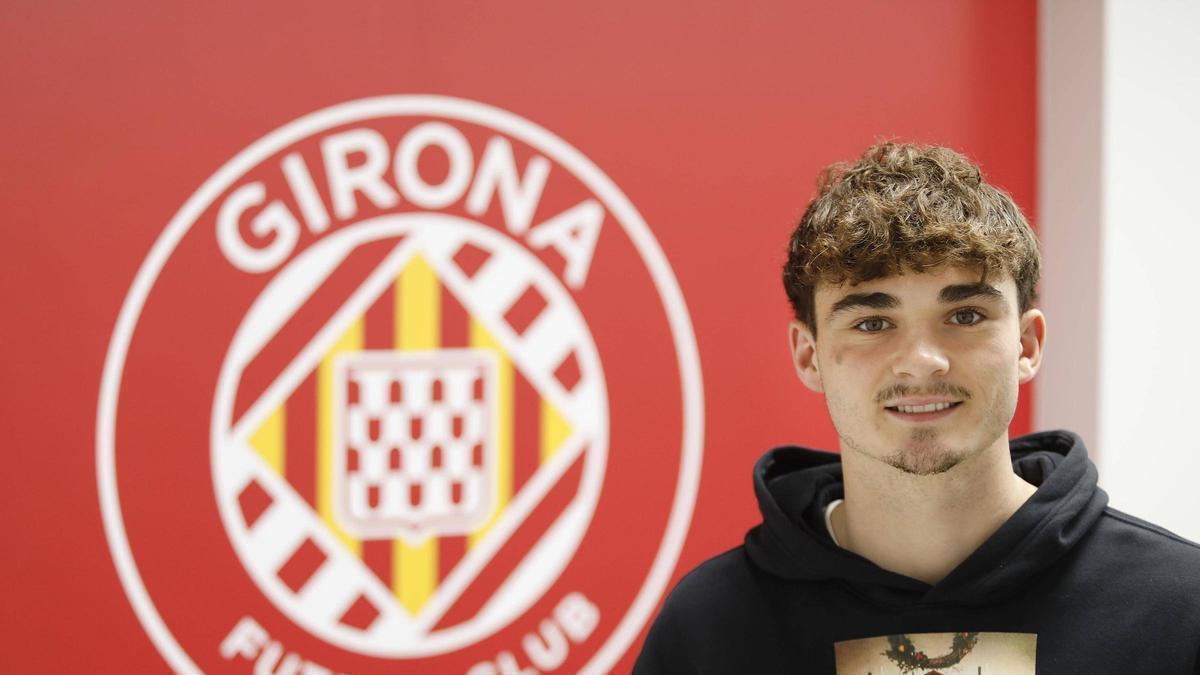 Joel Roca, extremo del Girona.