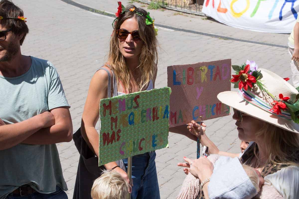 Manifestación Ibiza Respira en Ibiza