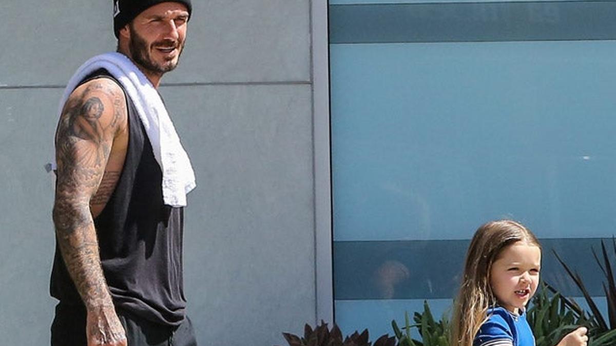 Niña de papá: David Beckham se pone ñoño por el cumple de Harper 