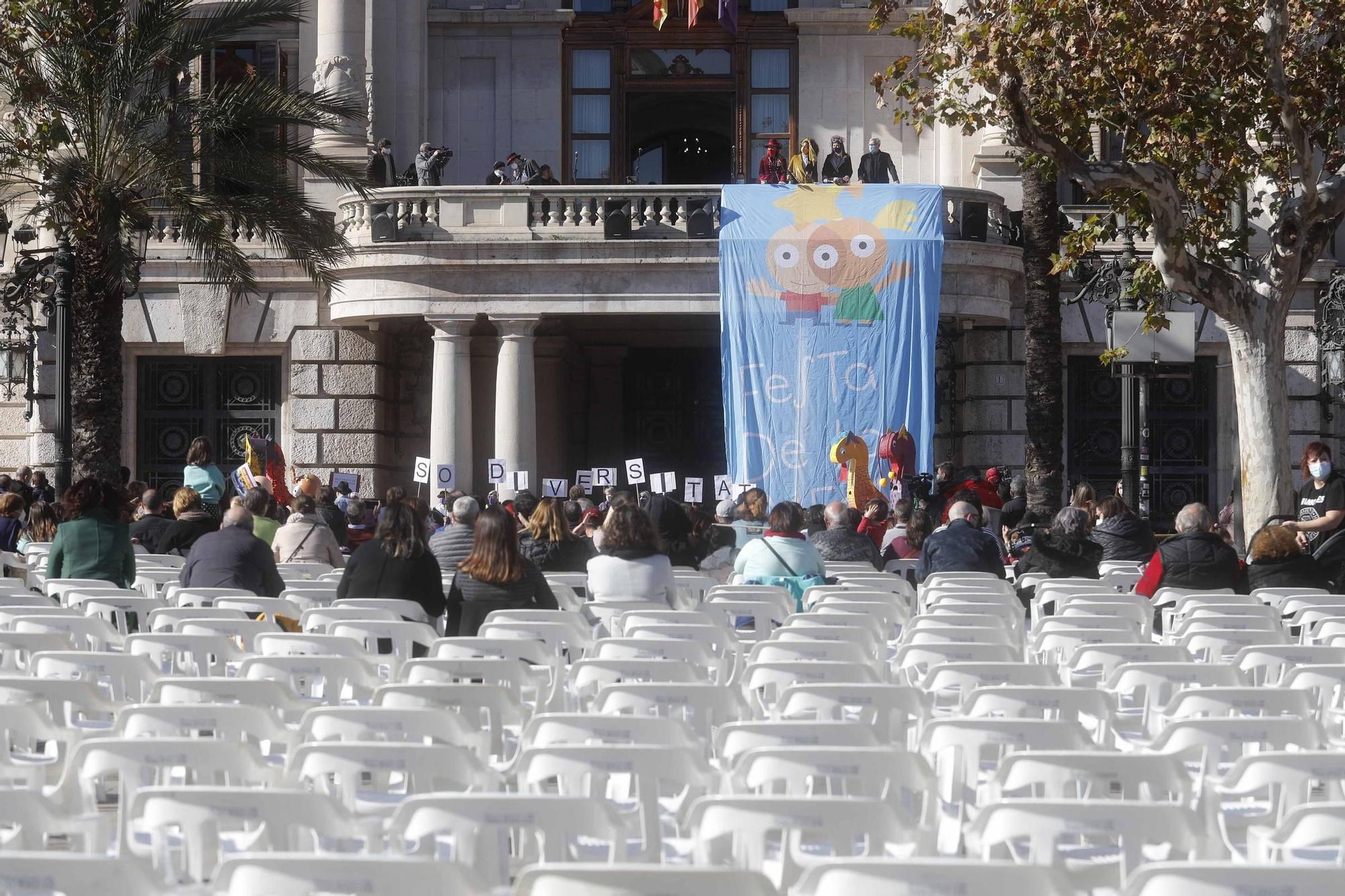 Así ha sido la cabalgata estática de les Magues de Gener