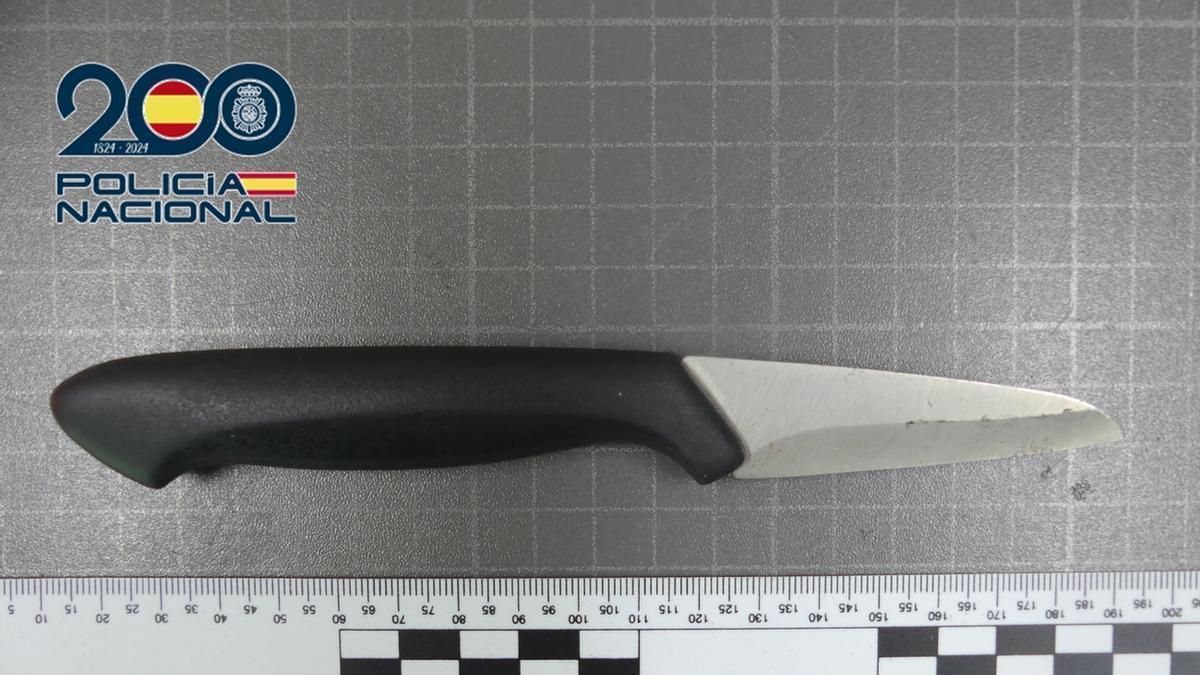 Detenido un joven de 21 años tras herir con un cuchillo a un hombre en un parque de Telde tras negarse a darle su teléfono