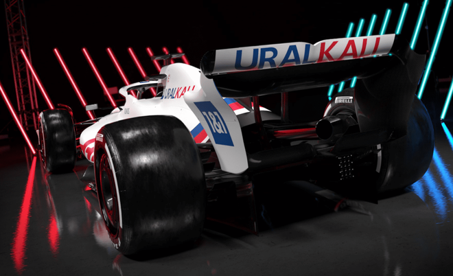 Así el nuevo monoplaza de Haas para la F1 de 2022