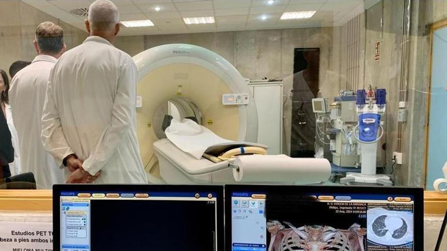 La Arrixaca prueba un nuevo radiofármaco para la detección precoz del alzhéimer