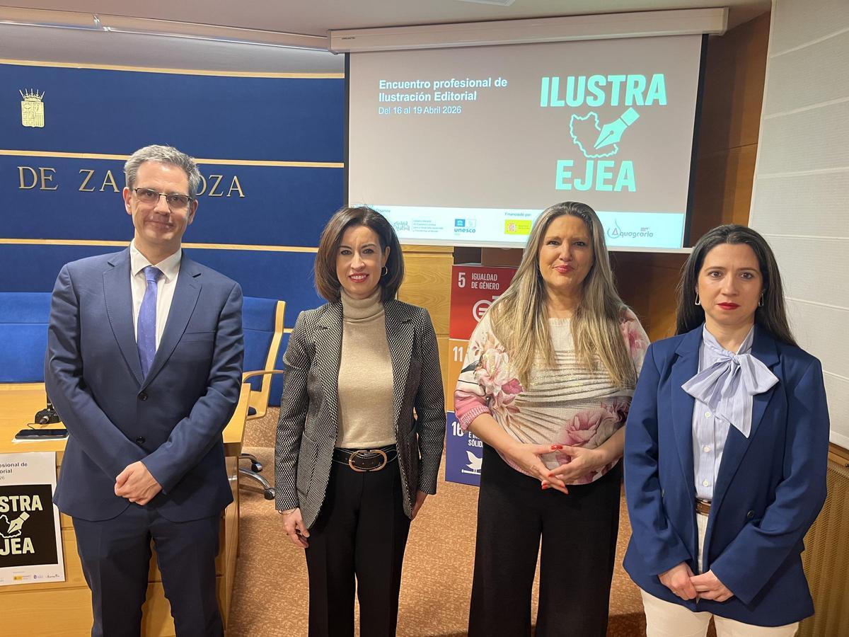 Evento de presentación de Ilustra Ejea en la DPZ