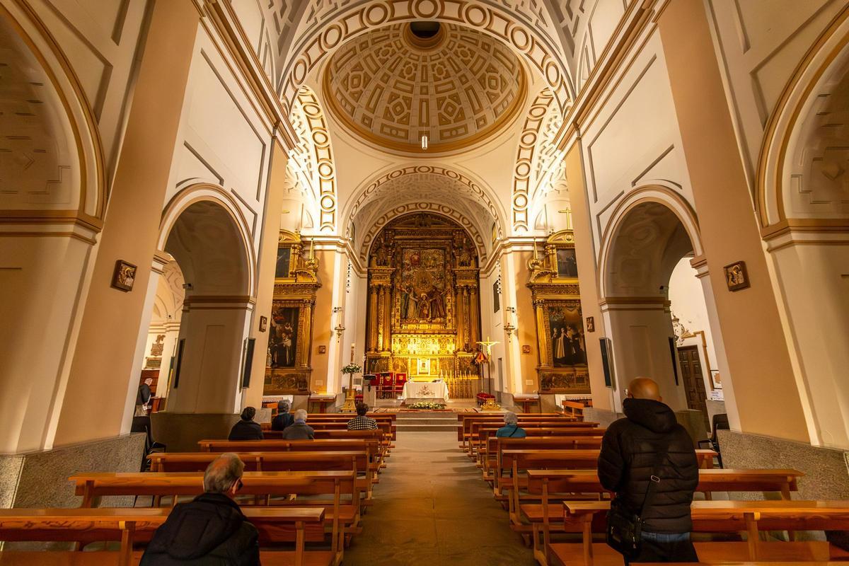 La Basílica de Santa Teresa de Jesús en Ávila.