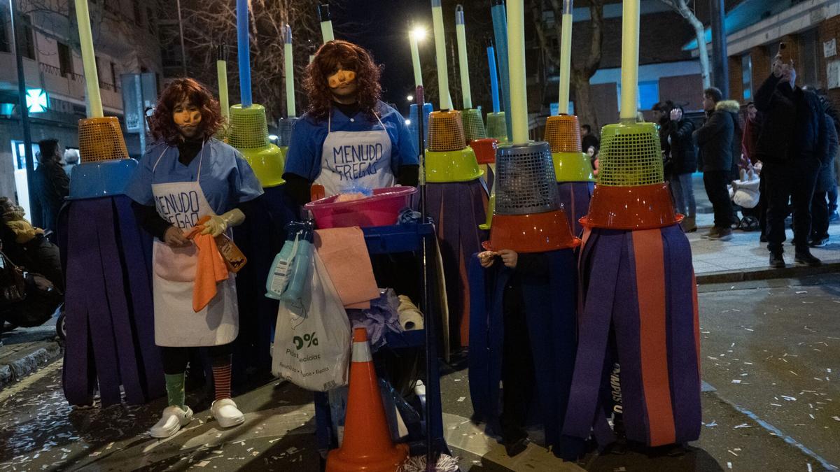 Participantes en el Carnaval.