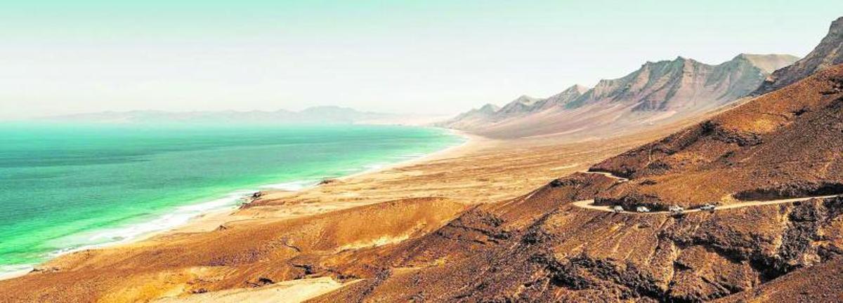 Vista de Cofete, una de las joyas eternas de la isla de Fuerteventura.